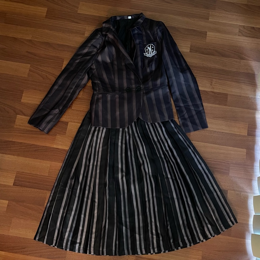 Wednesday Addams Nevermore school uniform